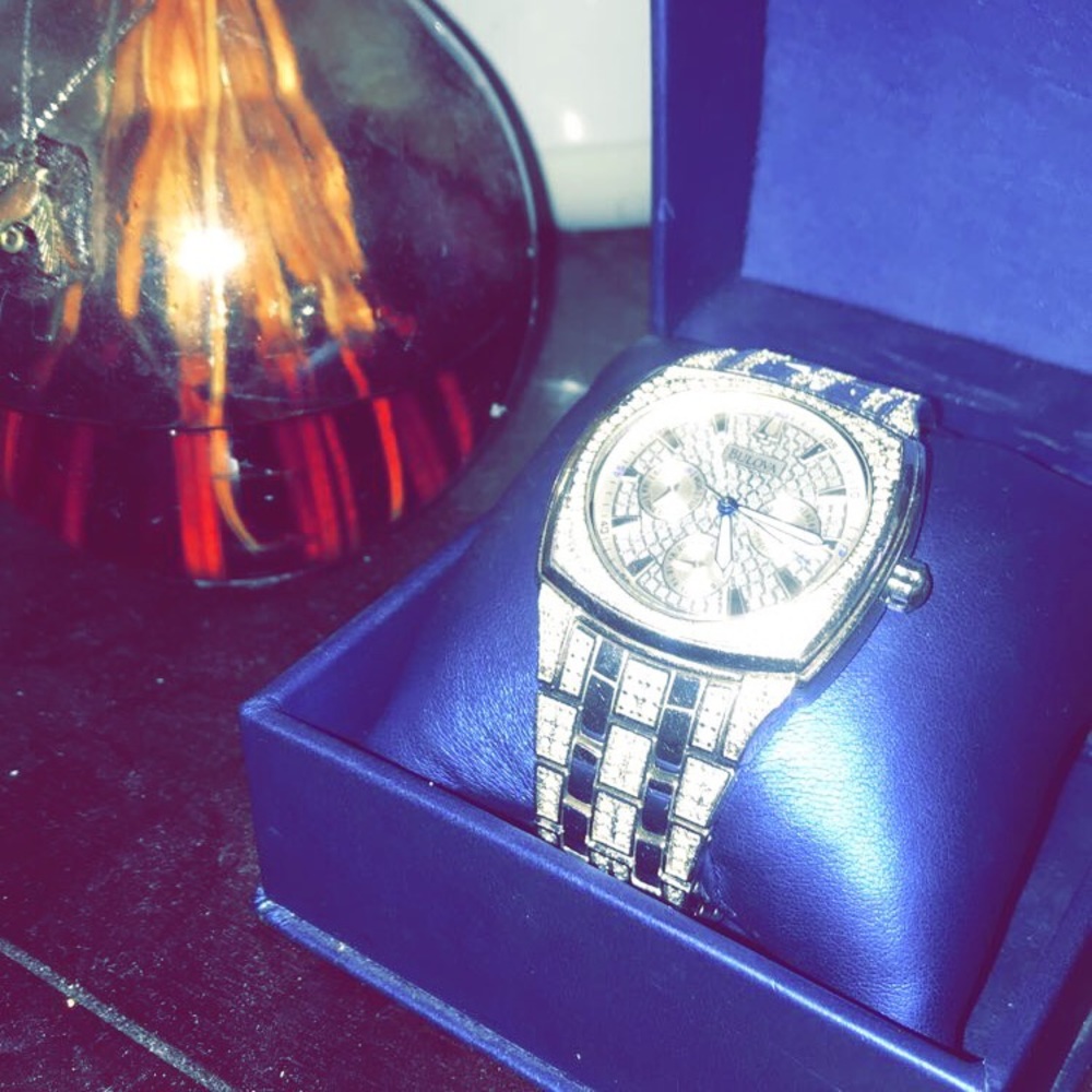 Bulova Men’s Crystal Watch